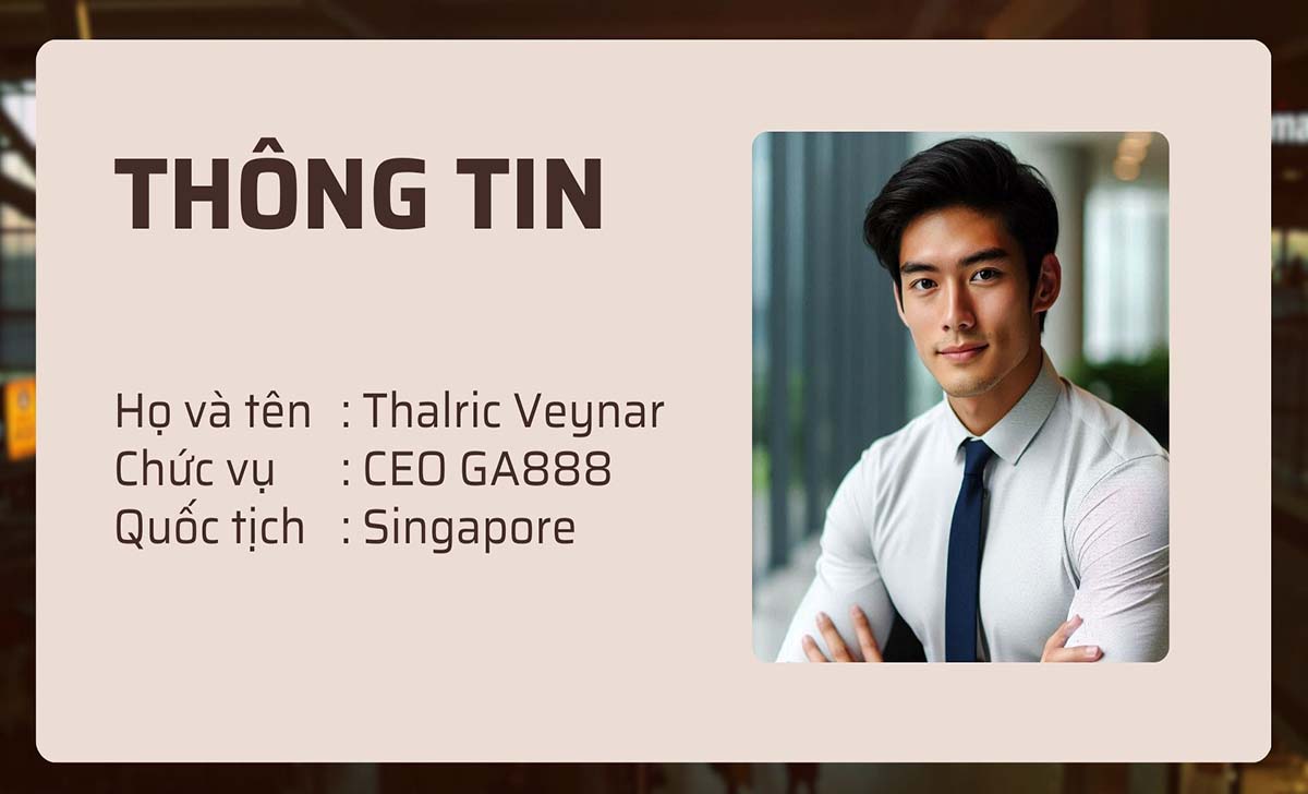 Thông tin cơ bản về Thalric Veynar Thông tin cơ bản về Thalric Veynar